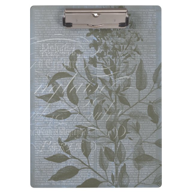 Fleur de Bleu I Clipboard (Front)