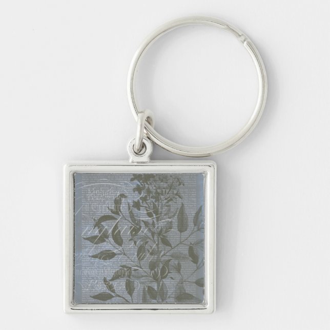 Fleur de Bleu I Keychain (Front)
