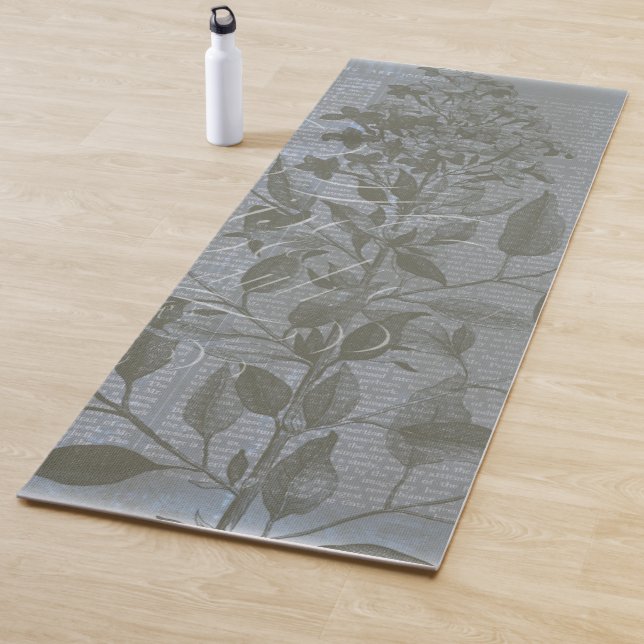 Fleur de Bleu I Yoga Mat (In Situ)
