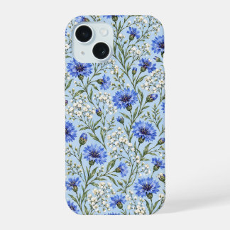 Fleur de Bleuet et Gypsophile