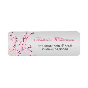 Fleur de cerisier floral Baby shower fille