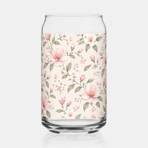 Fleur de cerisier rose pâle, motif floral continu