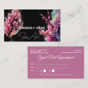 Fleur de cerisiers   Carte de rendez-vous
