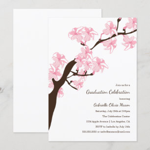 Fleur de cerisiers Invitation du parti