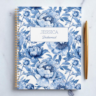 Fleur de chinoiserie florale bleue Demoiselle d'ho