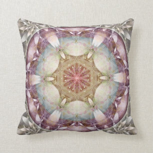 Fleur de coussin du mandala 13 de la vie