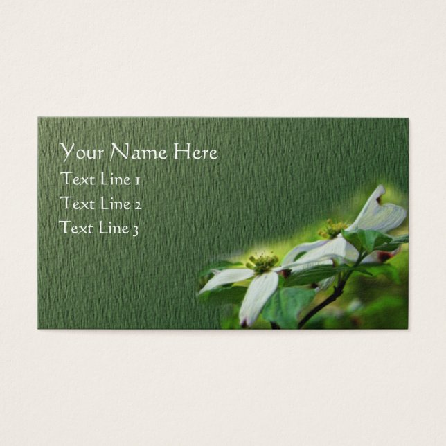 Fleur de Dogwood Blanc Florales (Devant)