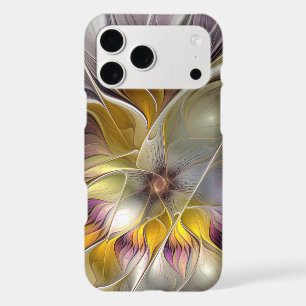 Fleur de fantaisie fractale moderne abstraite et c