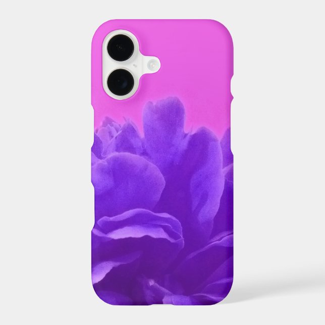 Fleur de framboise violette élégante (Verso)