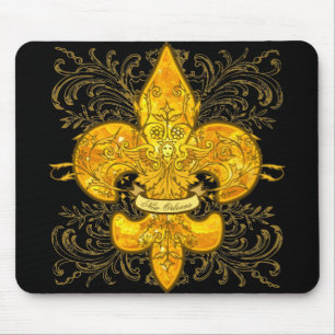 Fleur de Guardian Mouse Pad