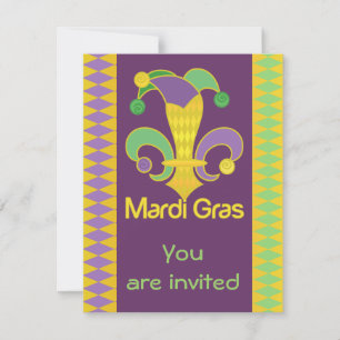 Fleur de Jester Invitation
