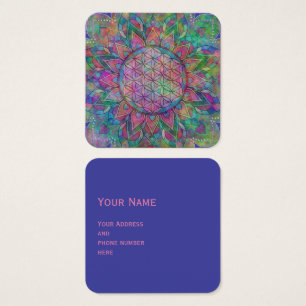 Fleur de la vie - Indien Mandala 7c