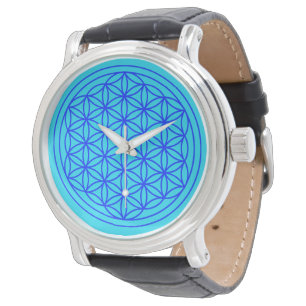 Fleur de la vie Montre Mandala