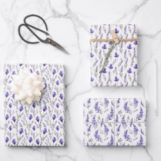 Fleur de lavande de papier à laver