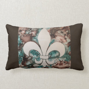 Fleur De Lis Accent Pillow