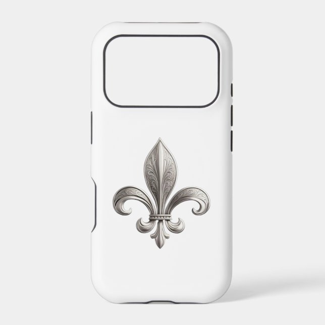 Fleur De Lis argentée (Verso)