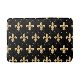 Fleur De Lis Bath Mat