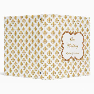 Fleur-de-lis Binder