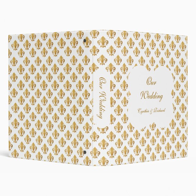 Fleur-de-lis Binder (Background)