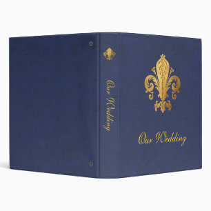 Fleur-de-lis Binder