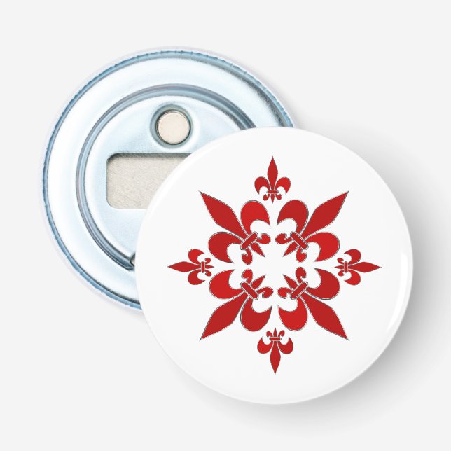 Fleur de Lis Bottle Opener (Front)