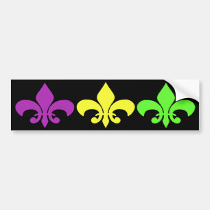 Fleur de Lis Bumper Sticker