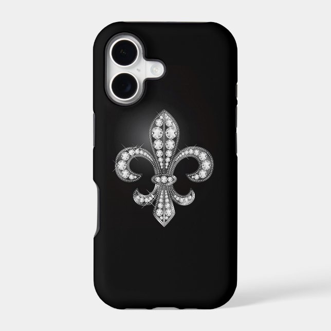 Fleur-de-lis Case-Mate iPhone 5/5S Case (Back)