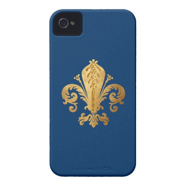 Fleur_de_lis Case-Mate iPhone Case (Back)