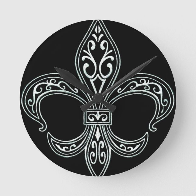 Fleur De Lis Clock (Front)