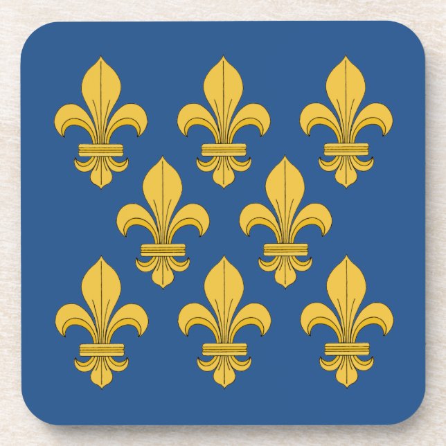 Fleur-de-lis Coaster (Front)
