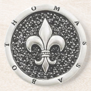 Fleur de lis Coaster
