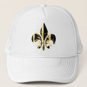 Fleur de Lis, customizable text Trucker Hat