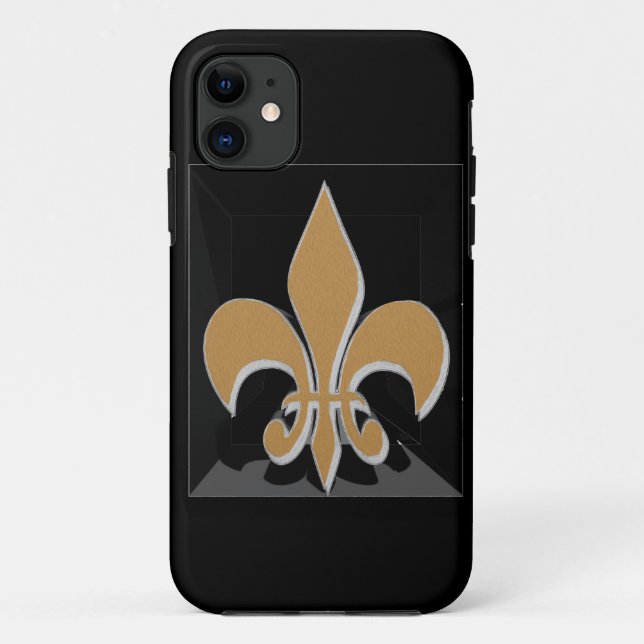 Fleur-de-lis customize it Case-Mate iPhone case (Back)
