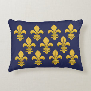 Fleur-de-lis Decorative Pillow