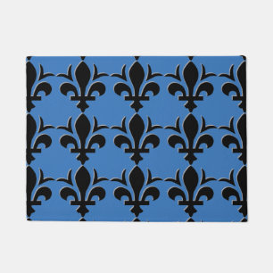 Fleur-de-Lis Design on Door Mat