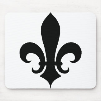 Fleur-de-Lis Flower of the Lilly Mouse Pad