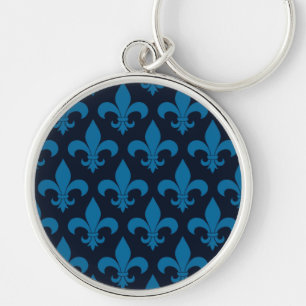 Fleur de lis French Symbol Keychain