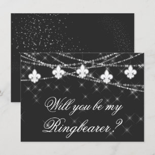 Fleur de Lis Grey Lights   Be My Maid of Honour As