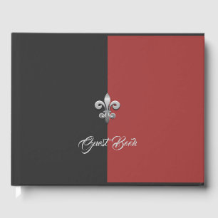 Fleur De Lis Guest Book
