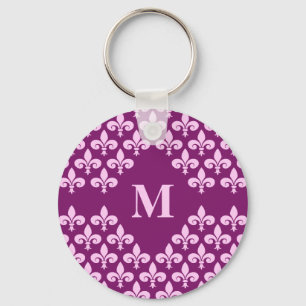 Fleur-De-Lis key chain, customize Keychain