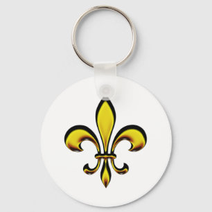 Fleur De Lis Keychain