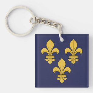 Fleur-de-lis Keychain