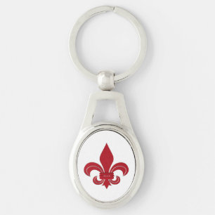 Fleur de Lis Keychain