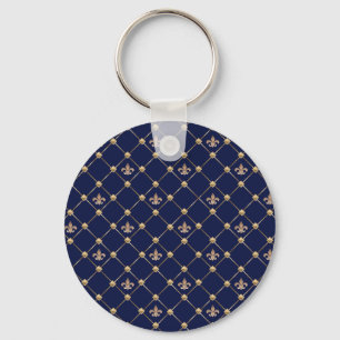 Fleur de Lis Keychain