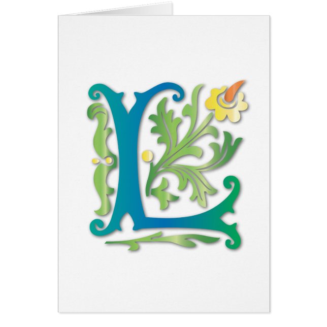 Fleur de lis L Monogramme (Devant)