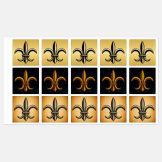 Fleur De Lis Lebels