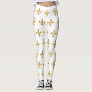 Fleur De Lis Leggings