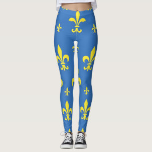 Fleur de Lis  Leggings