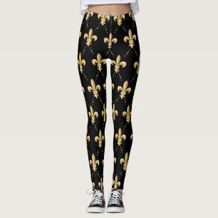 Fleur De Lis Leggings