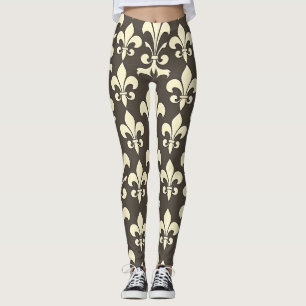 Fleur de Lis Leggings